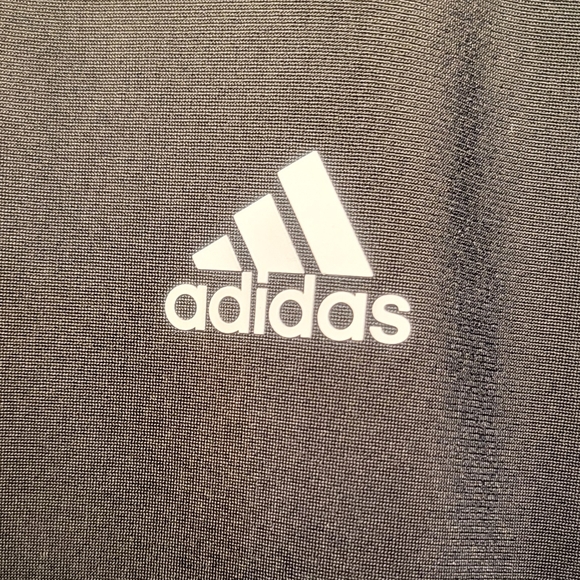 Adidas Mens Iconic Black 3 White Stripes Warm Up Track Jacket Size XL Athletic - Picture 2 of 13